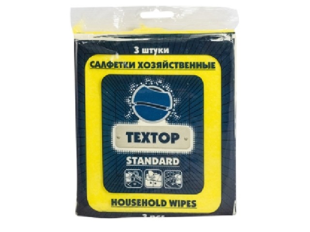 Салфетка TEXTOP STANDART 3 шт